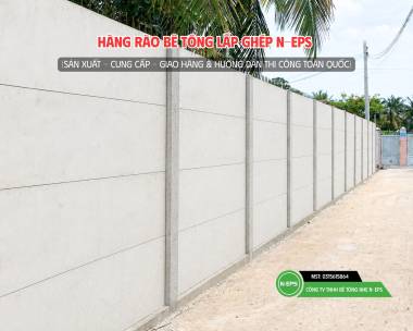 Tổng Hợp Mẫu Hàng Rào Bê Tông Nhẹ T8 N-EPS