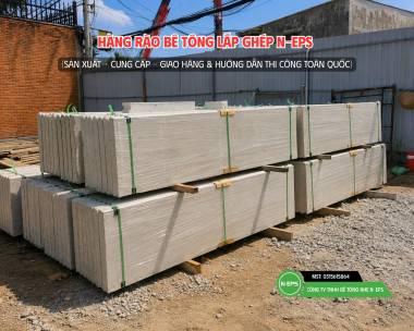 Hàng Rào Bê Tông Đúc Sẵn Ở Nhà Bè