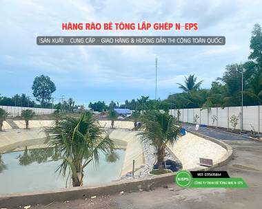 Hàng Rào Bê Tông Lắp Ghép Tại Vĩnh Long 