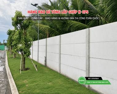 Hàng Rào Bê Tông Lắp Ghép Tại Vĩnh Long 