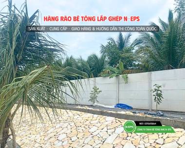 Hàng Rào Bê Tông Lắp Ghép Tại Vĩnh Long 