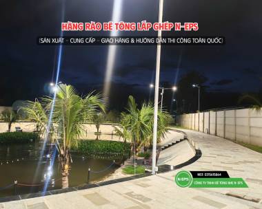Hàng Rào Bê Tông Lắp Ghép Tại Vĩnh Long 