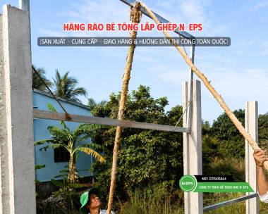 Hàng Rào Bê Tông Lắp Ghép Tại Vĩnh Long 