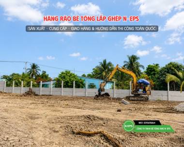 Hàng Rào Bê Tông Lắp Ghép Tại Vĩnh Long 