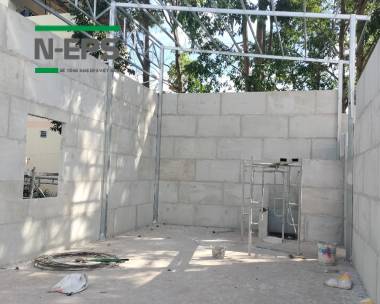 Nhà lắp ghép  tiền chế  bê tông nhẹ N-EPS tại An Giang