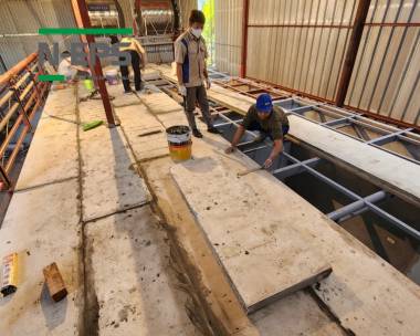Sàn bê tông nhẹ tại Vĩnh Phúc