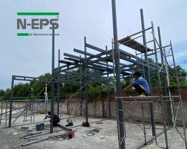 Sàn nhà tiền chế bê tông nhẹ tại Vũng Tàu