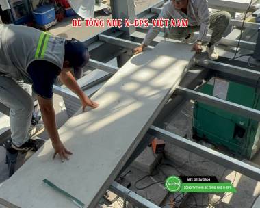 Sàn Bê Tông Nhẹ Đúc Sẵn Tại Nhà Hàng Bình Dương