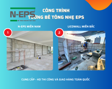 Tường bê tông nhẹ eps